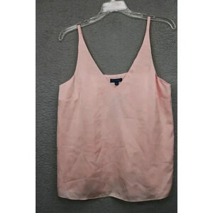 Biltmore Women's Satin Camisole-Medium-Rose-Double Layered-New w/Tags